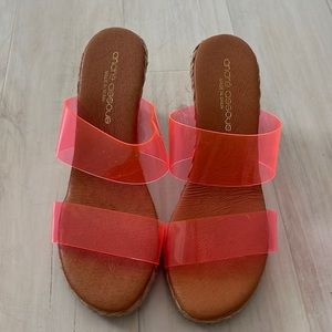 André Assoue Bella Wedge Sandal